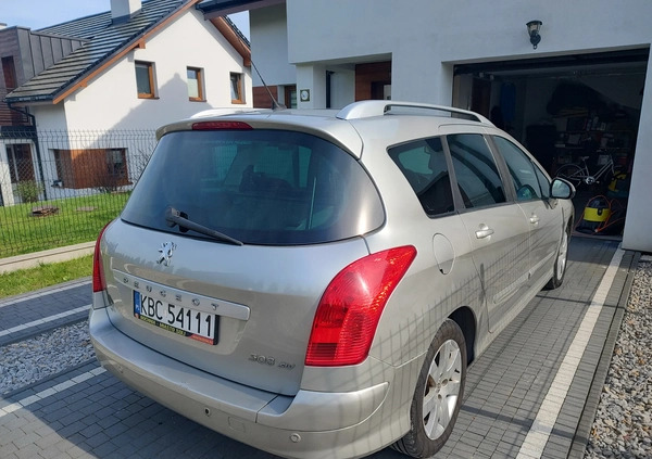 Peugeot 308 cena 11300 przebieg: 205500, rok produkcji 2008 z Bochnia małe 137